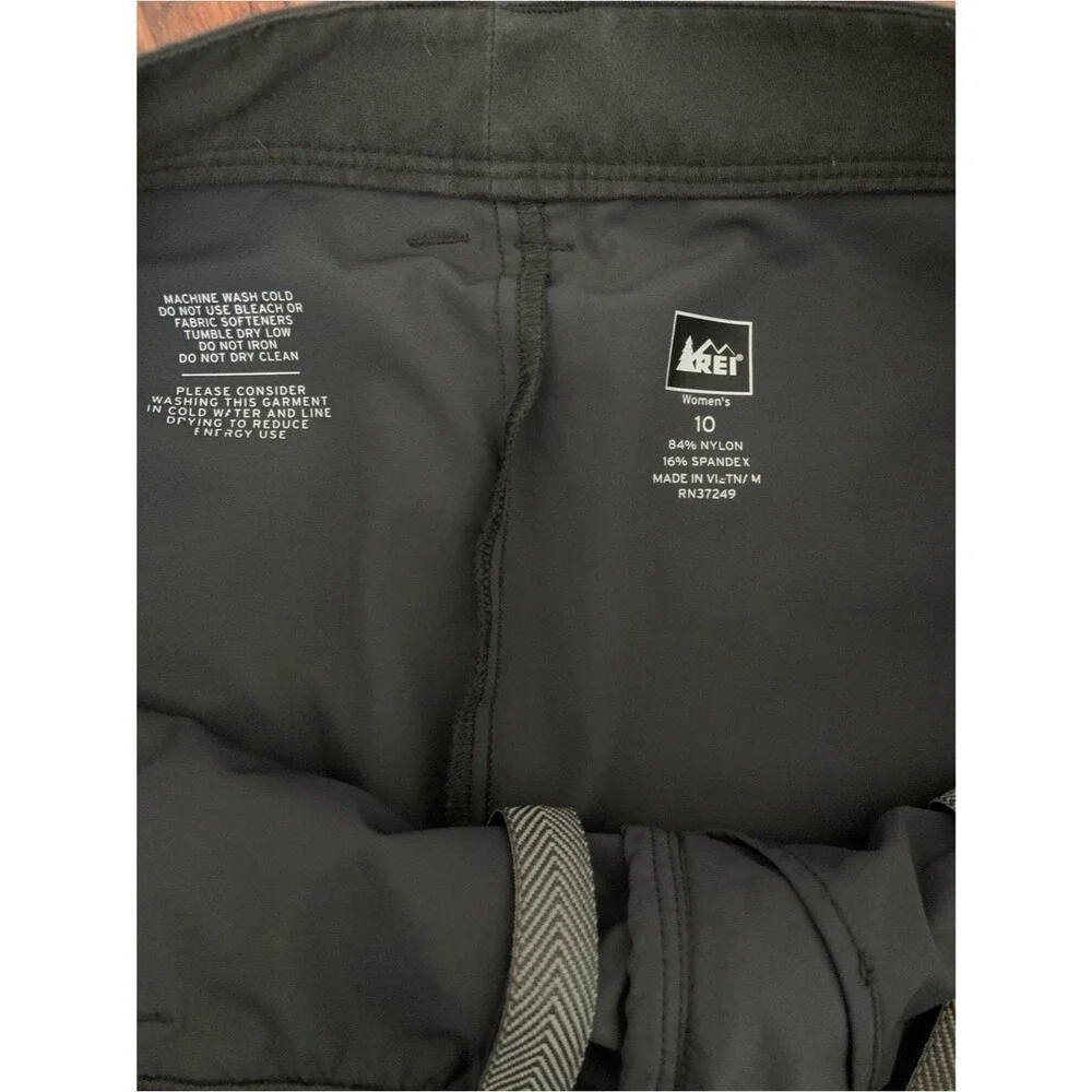 REI Women Grey UPF 50+ Nylon Skirt Skort Hiking Outdoors Travel